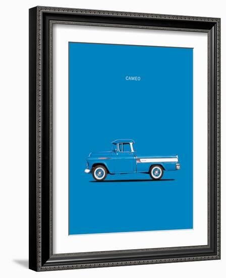 Chevrolet Cameo Pickup 1957 Bl-Mark Rogan-Framed Giclee Print