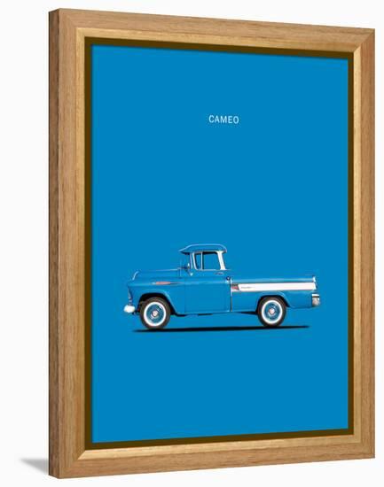 Chevrolet Cameo Pickup 1957 Bl-Mark Rogan-Framed Stretched Canvas