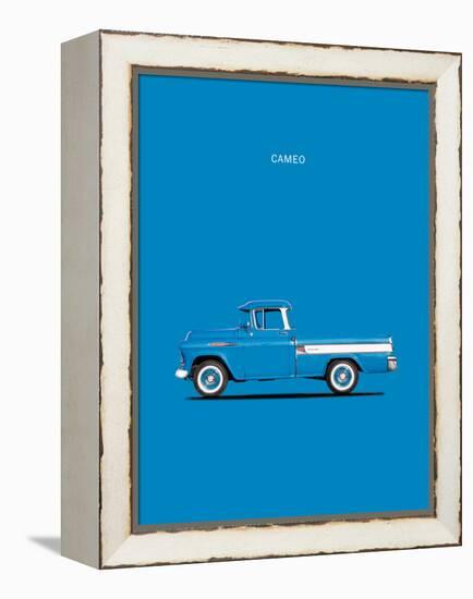 Chevrolet Cameo Pickup 1957 Bl-Mark Rogan-Framed Stretched Canvas