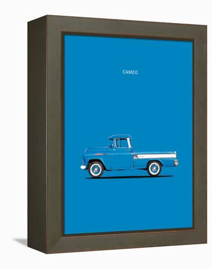 Chevrolet Cameo Pickup 1957 Bl-Mark Rogan-Framed Stretched Canvas