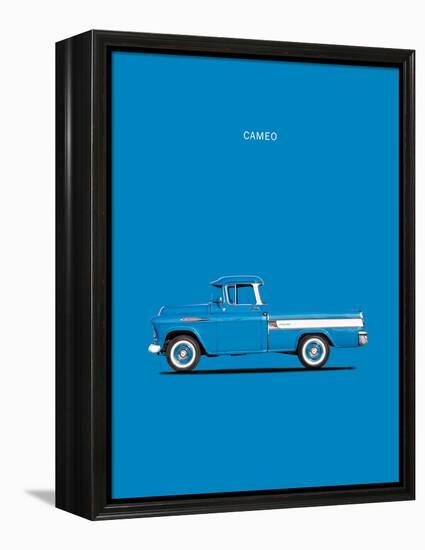 Chevrolet Cameo Pickup 1957 Bl-Mark Rogan-Framed Stretched Canvas