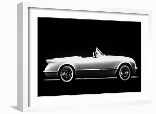 Chevrolet Corvette, 1953-null-Framed Giclee Print