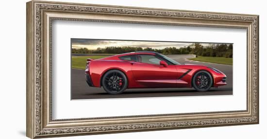 Chevrolet-Corvette Stingray-null-Framed Art Print