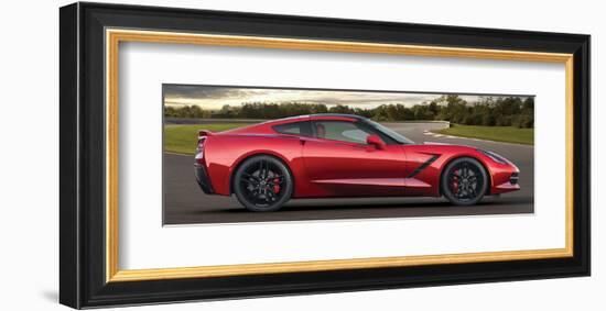 Chevrolet-Corvette Stingray-null-Framed Art Print
