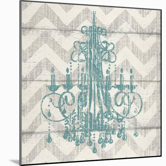 Chevron Chandelier I-Piper Ballantyne-Mounted Art Print