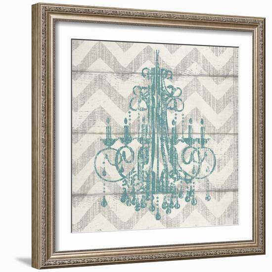 Chevron Chandelier I-Piper Ballantyne-Framed Premium Giclee Print