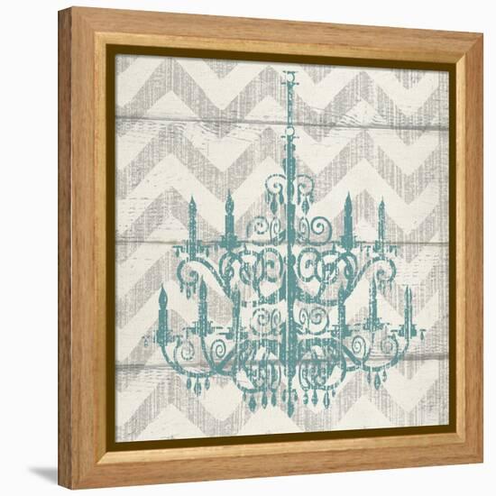 Chevron Chandelier II-Piper Ballantyne-Framed Stretched Canvas