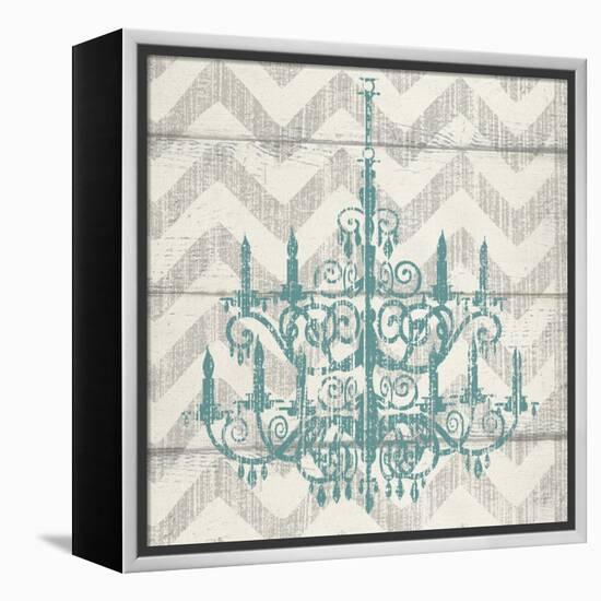 Chevron Chandelier II-Piper Ballantyne-Framed Stretched Canvas