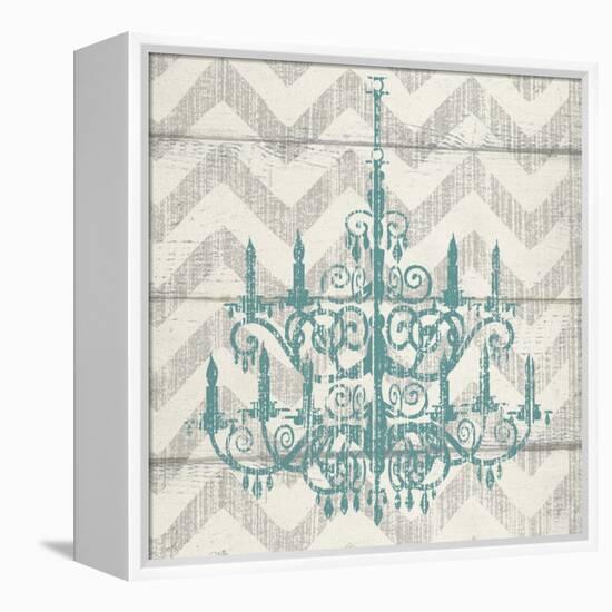 Chevron Chandelier II-Piper Ballantyne-Framed Stretched Canvas