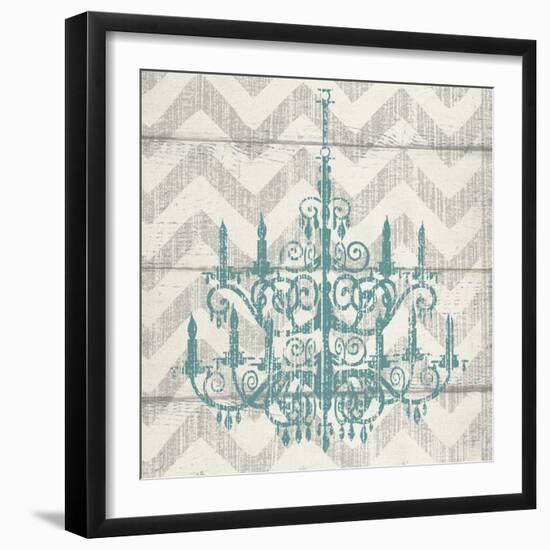 Chevron Chandelier II-Piper Ballantyne-Framed Premium Giclee Print