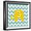 Chevron Elephant-N. Harbick-Framed Art Print