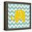 Chevron Elephant-N. Harbick-Framed Stretched Canvas