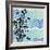 Chevron Floral-Bee Sturgis-Framed Premium Giclee Print