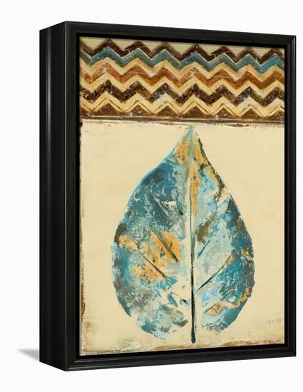 Chevron Leaf II-Patricia Pinto-Framed Stretched Canvas