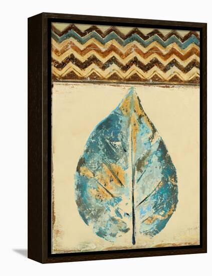 Chevron Leaf II-Patricia Pinto-Framed Stretched Canvas