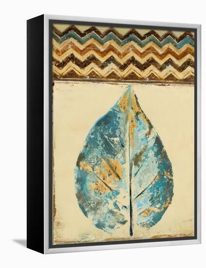 Chevron Leaf II-Patricia Pinto-Framed Stretched Canvas