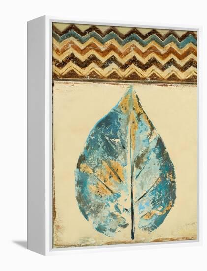 Chevron Leaf II-Patricia Pinto-Framed Stretched Canvas