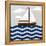 Chevron Sailing I-SD Graphics Studio-Framed Stretched Canvas