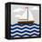 Chevron Sailing I-SD Graphics Studio-Framed Stretched Canvas
