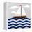 Chevron Sailing I-SD Graphics Studio-Framed Stretched Canvas