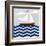 Chevron Sailing I-SD Graphics Studio-Framed Art Print