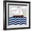 Chevron Sailing I-SD Graphics Studio-Framed Art Print