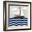 Chevron Sailing I-SD Graphics Studio-Framed Art Print