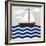 Chevron Sailing I-SD Graphics Studio-Framed Art Print