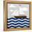 Chevron Sailing II-SD Graphics Studio-Framed Stretched Canvas