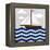 Chevron Sailing II-SD Graphics Studio-Framed Stretched Canvas