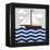 Chevron Sailing II-SD Graphics Studio-Framed Stretched Canvas