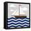 Chevron Sailing II-SD Graphics Studio-Framed Stretched Canvas