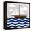 Chevron Sailing II-SD Graphics Studio-Framed Stretched Canvas