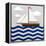 Chevron Sailing II-SD Graphics Studio-Framed Stretched Canvas