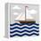 Chevron Sailing II-SD Graphics Studio-Framed Stretched Canvas