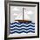 Chevron Sailing II-SD Graphics Studio-Framed Art Print