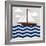 Chevron Sailing II-SD Graphics Studio-Framed Premium Giclee Print