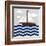 Chevron Sailing II-SD Graphics Studio-Framed Art Print