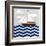 Chevron Sailing II-SD Graphics Studio-Framed Art Print