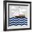 Chevron Sailing II-SD Graphics Studio-Framed Art Print