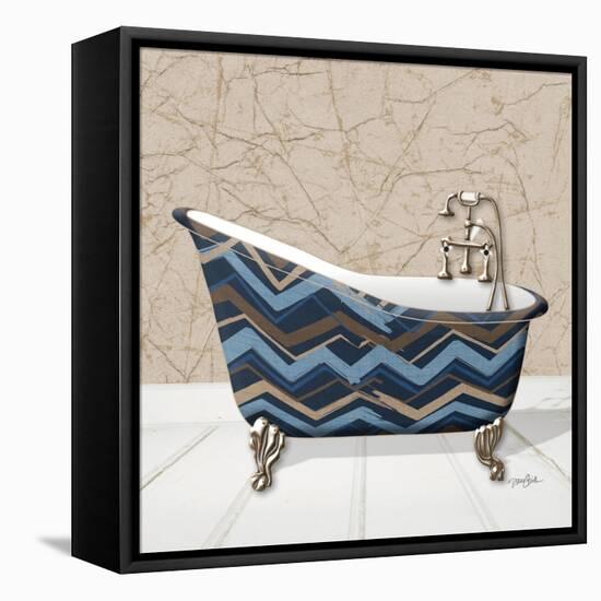 Chevron Tub 1-Diane Stimson-Framed Stretched Canvas