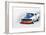 Chevy Camaro Monterey Watercolor-NaxArt-Framed Art Print