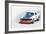 Chevy Camaro Monterey Watercolor-NaxArt-Framed Art Print