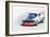 Chevy Camaro Monterey Watercolor-NaxArt-Framed Art Print