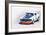 Chevy Camaro Monterey Watercolor-NaxArt-Framed Art Print