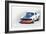 Chevy Camaro Monterey Watercolor-NaxArt-Framed Art Print