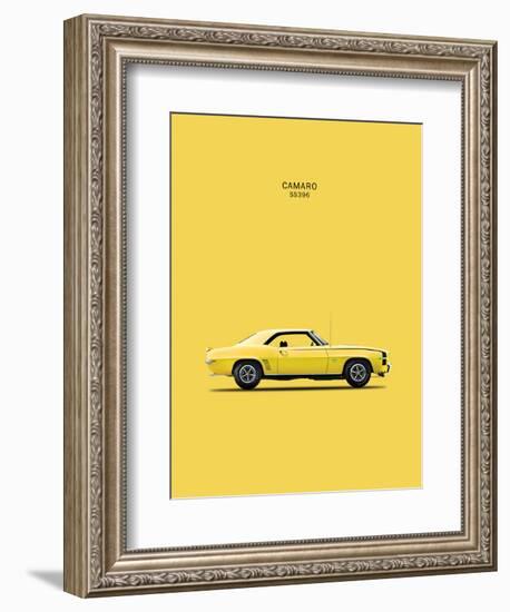 Chevy Camaro SS396 1969-Mark Rogan-Framed Art Print