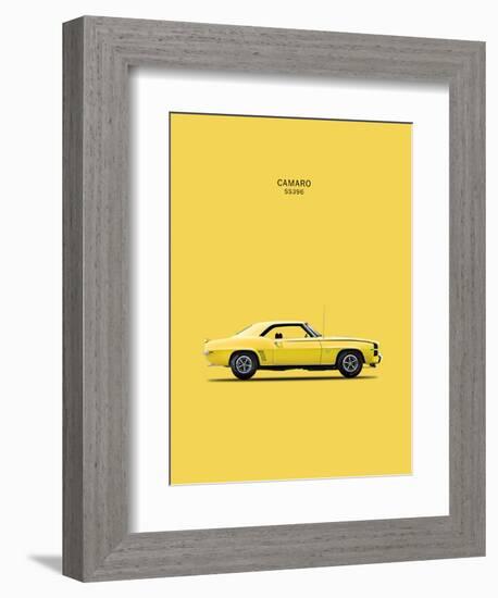 Chevy Camaro SS396 1969-Mark Rogan-Framed Art Print