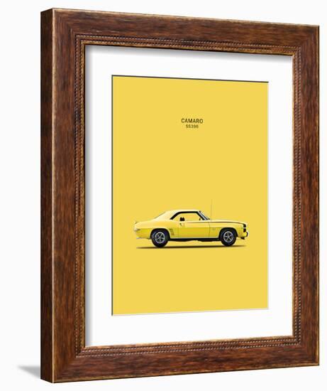 Chevy Camaro SS396 1969-Mark Rogan-Framed Art Print