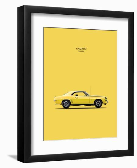 Chevy Camaro SS396 1969-Mark Rogan-Framed Art Print